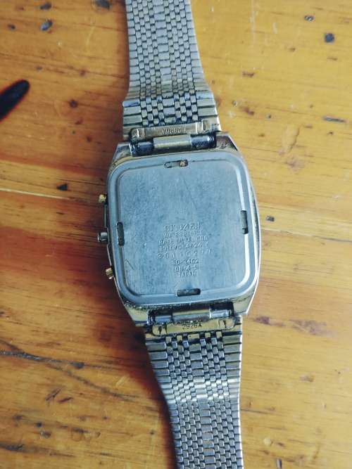 vintage Citezen Analog digital 1980`s