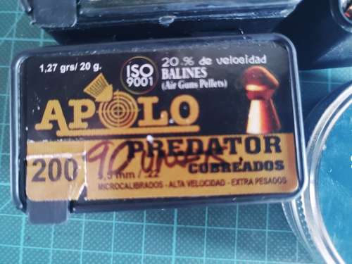 Air rifle pellets bundled 5.5(.22) cal