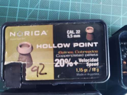 Air rifle pellets bundled 5.5(.22) cal