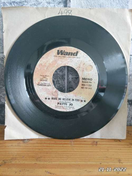 LP vinal 7 single Patti Jo (make me believe in you)
