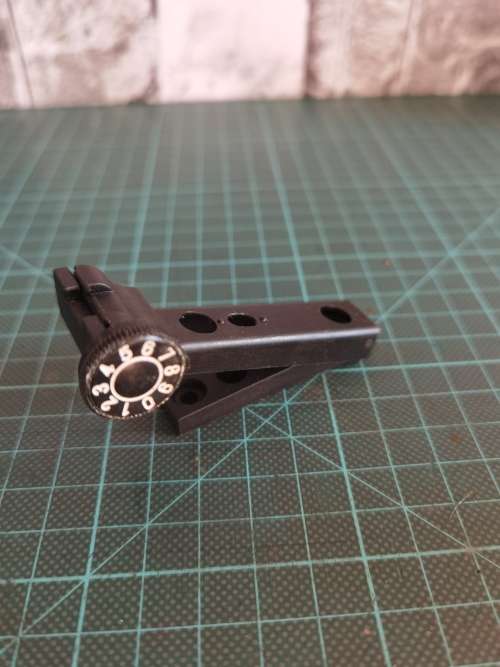 Air rifle parts rear sight