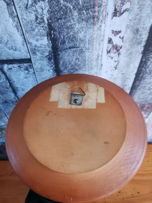 Vintage/antique wooden handcrafted plate