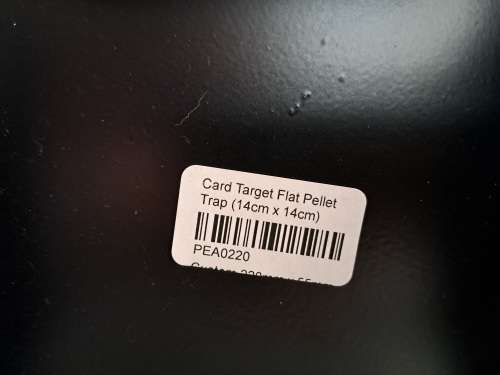 Air rifle flat trap +5 x targets