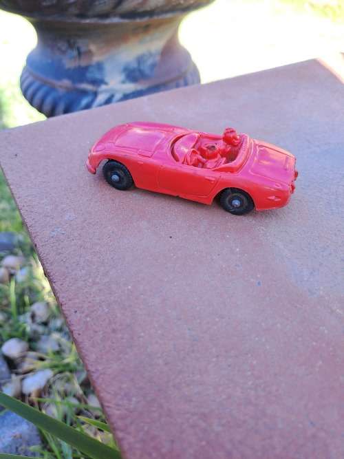 Vintage Tomte red Laerdal Toyota 2000