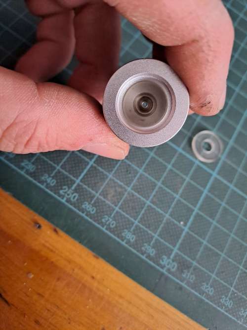 Air rifle or paintball CO2 88G to 12G reducer adaptor