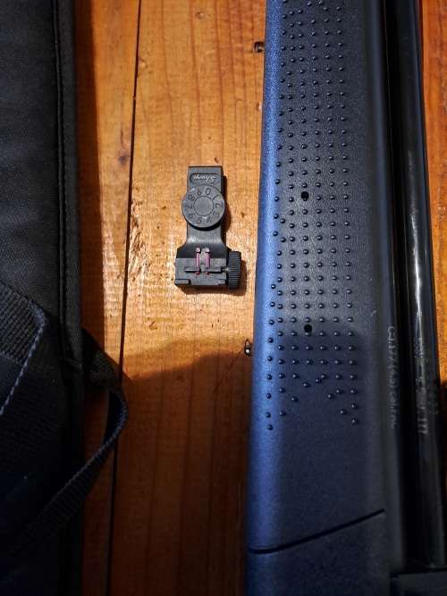 Air rifle Webley Rebel FAC rated with extras