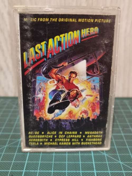 Last Action Hero casette tape original motion picture soundtrack