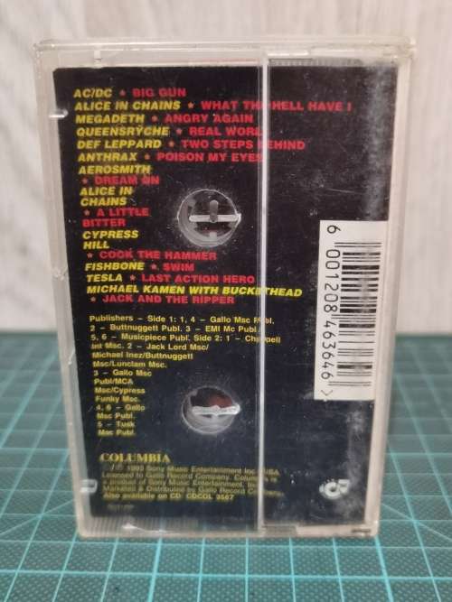 Last Action Hero casette tape original motion picture soundtrack