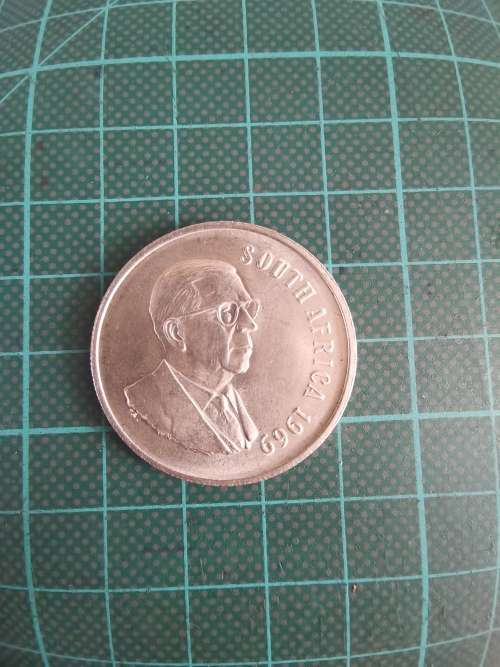 1969 T E Donges R1 coin English