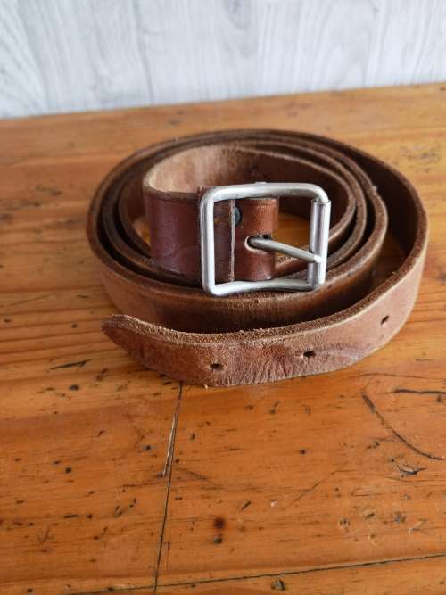 Vintage leather belt