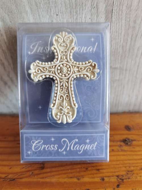 Ornate fridge magnet 5.5 x 7.5 cm