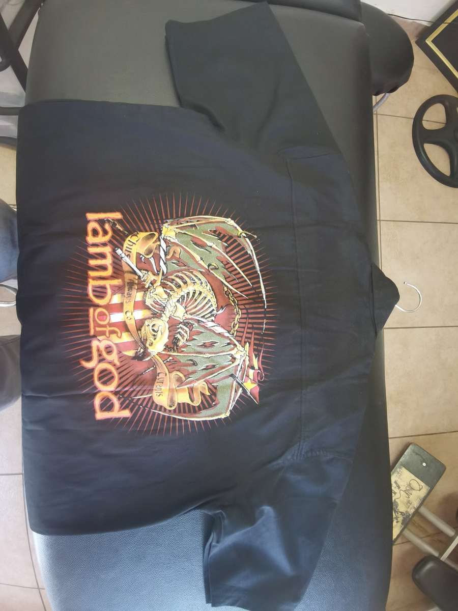 Lamb of God shirt button up