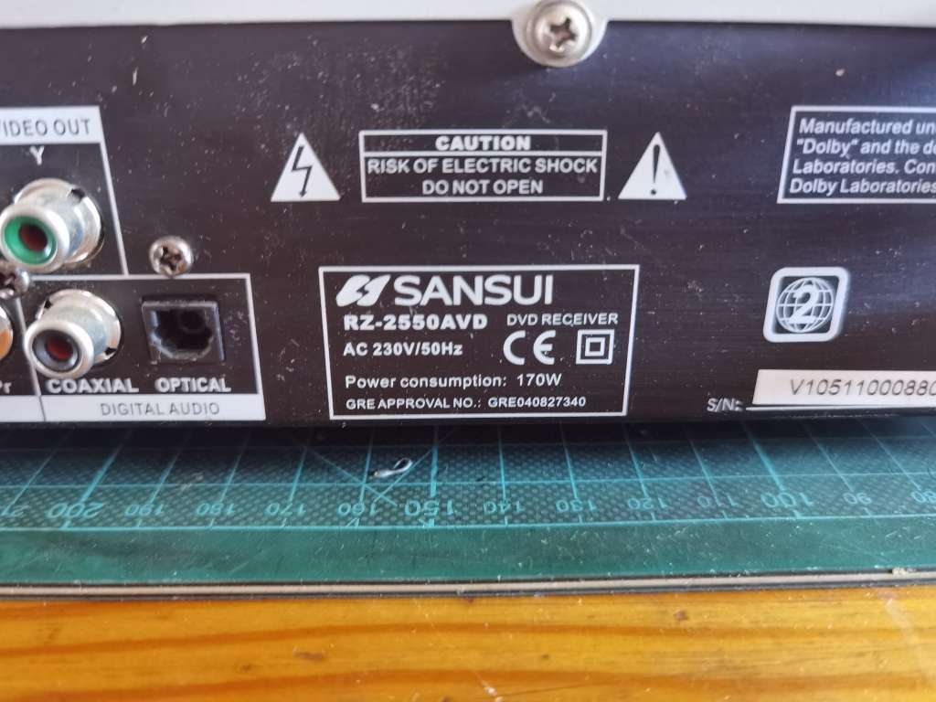 DVD player Sansui