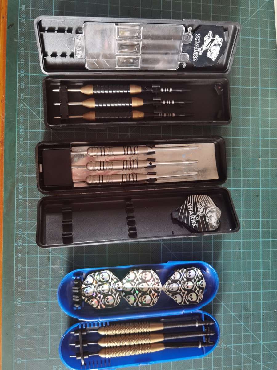 Darts x3 sets bundled Unicorn and Elkdart