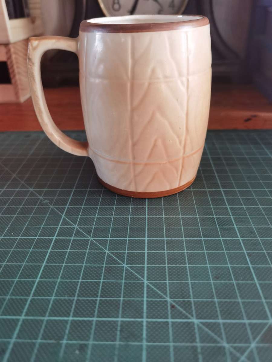 Vintage mug `Let them swing`