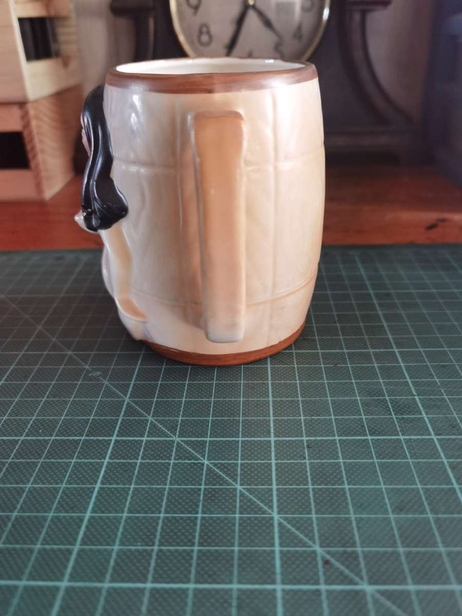 Vintage mug `Let them swing`