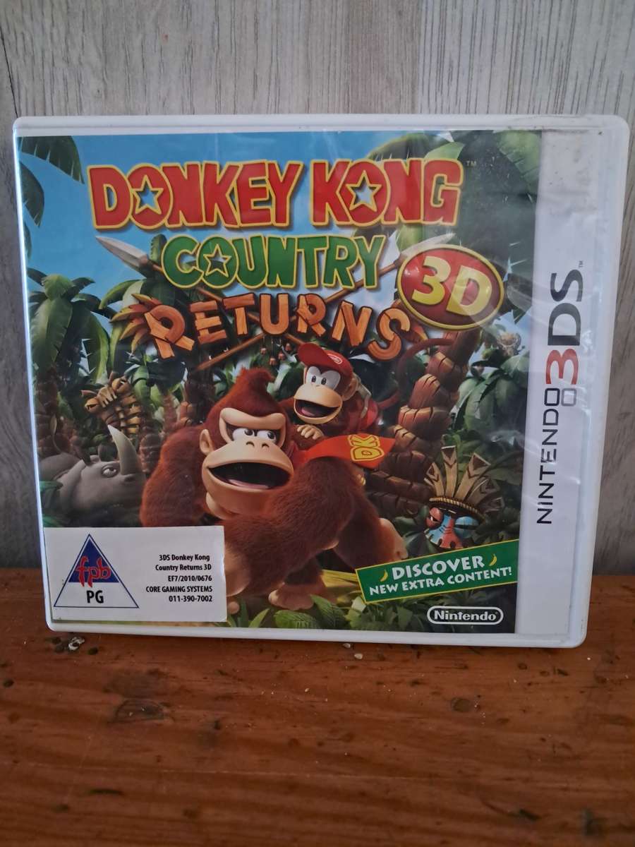 Nintendo 3DS Donkey Kong country returns
