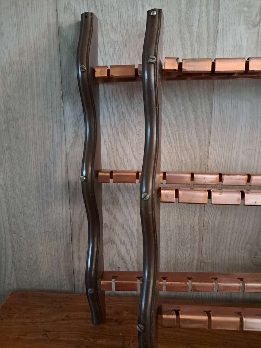 Collectible teaspoon display racks bundled