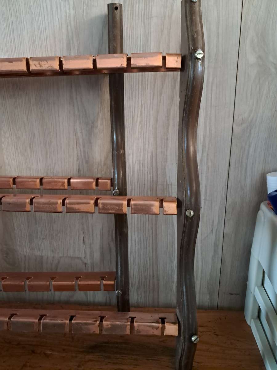 Collectible teaspoon display racks bundled