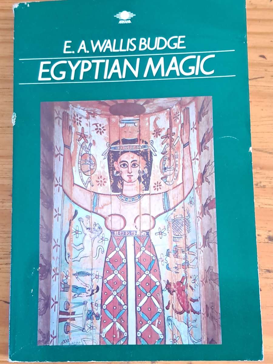Egyptian Magic E A Wallis Budge 1988 paperback