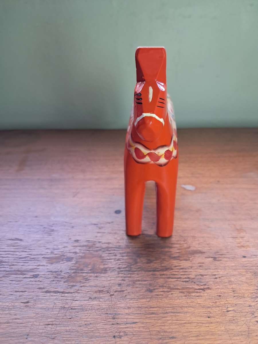 Vintage Swedish Dala horse