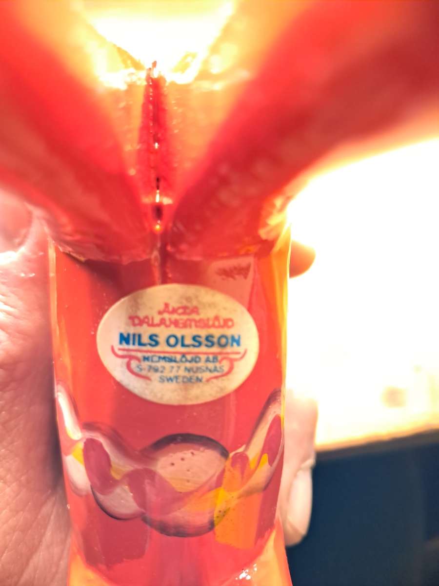 Vintage Swedish Dala horse