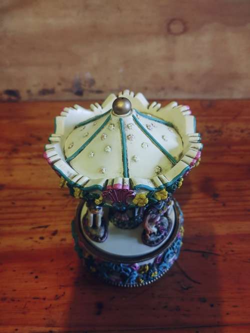 Vintage Carousel musical toy