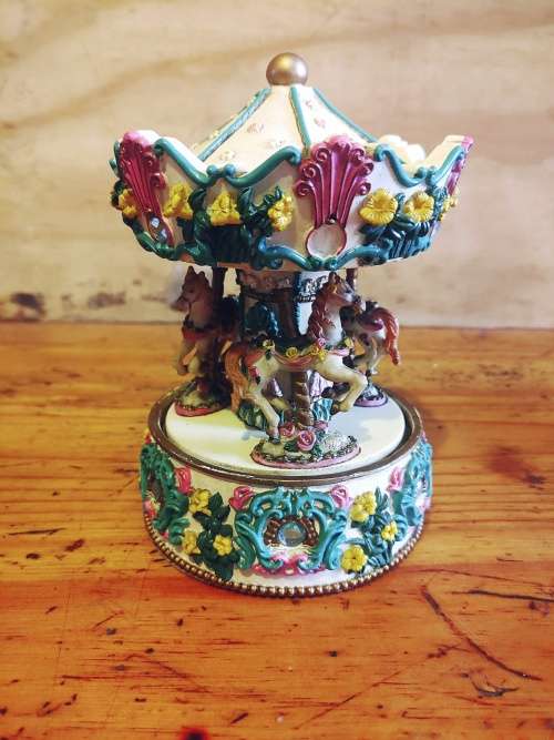 Vintage Carousel musical toy