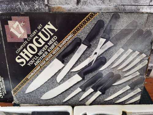 Shogun knife set 17pcs complete