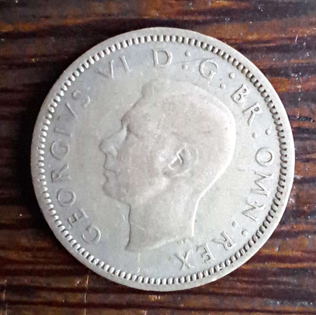 1940 Six Pence - Georgivs VI D:G:BR:OMN:REX