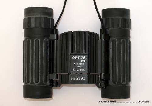 BINOCULARS GERMAN OPTUS 8 X 21 AT PORTABLE AND FOLDABLE