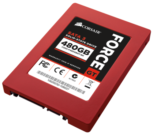 Corsair Force Series GT 480GB SATA 3 6Gb/s Solid-State Hard Drive SSD
