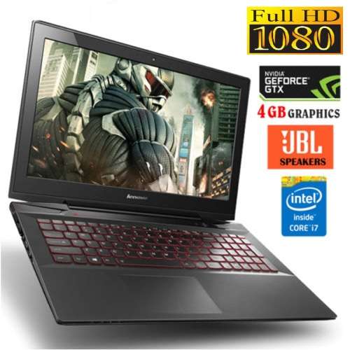 **GAMING MONSTER**LENOVO Y50-70 QUAD CORE i7**GEFORCE GTX 960M 4GB DDR5**1TB**15.6" FHD**16GB RAM**