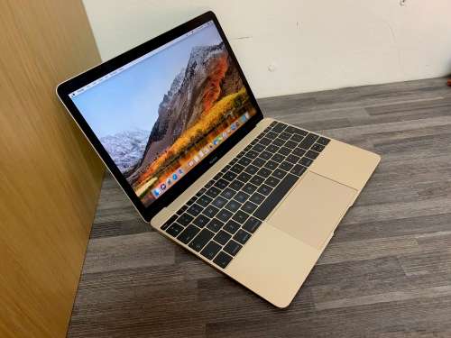 **MacBook 12 Retina**2015**Core M5**256GB SSD**8GB Memory**MAC OSX MOJAVE / WIN10**LOW CYCLE COUNT**