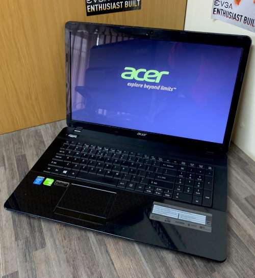 **17.3" GAMING MONSTER**ACER TM E1-772G**QUAD CORE i7**16GB RAM**1TB HDD**2GB NVIDIA GPU**