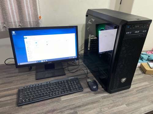 **MSI**GAMING TOWER**6th GEN i5**INTEL HD**8GB DDR4**320GB HDD**17` LED**Complete PC**