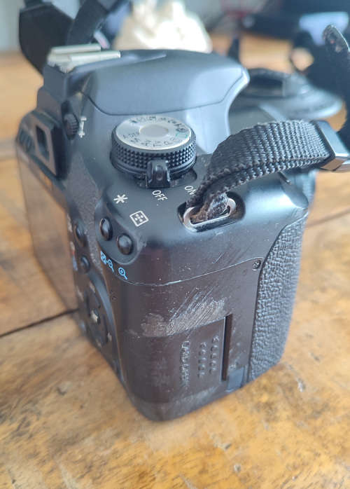 Canon EOS 500D Digital SLR with 50mm lens + extras