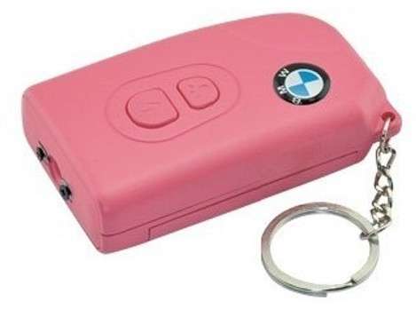 key stun gun with LED flashlight