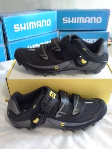 MAVIC Cycling Shoes Size UK 12 Black & Asphal