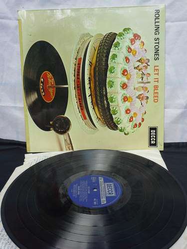 Rolling Stones - LET IT BLEED LP / RECORD / VINYL Made in London in 1969