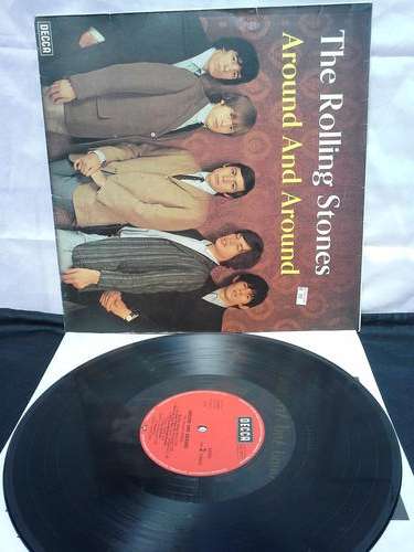 Rolling Stones -  AROUND AND AROUND LP / RECORD / VINYL Made in Germany in 1964, 1970
