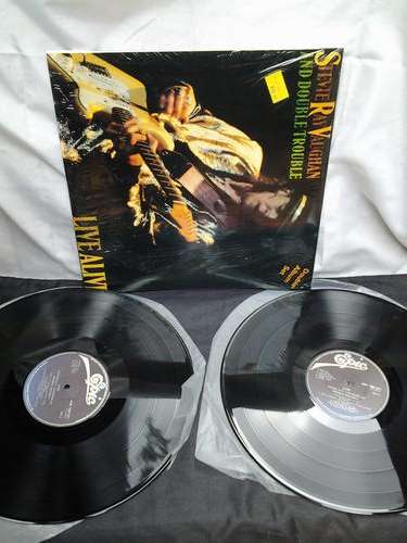 STEVIE RAY VAUGHAN AND DOUBLE TROUBLE  ORIGINAL VINYL/RECORD/LP MADE  1986-1987