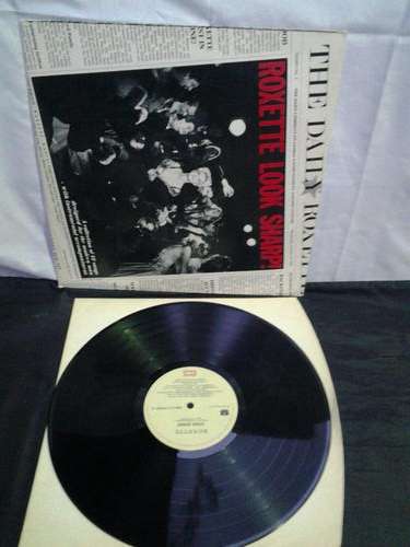 ROXETTE -  LOOK SHARP VINYL/ RECORD/LP MADE BY EMI RECORDS 1981