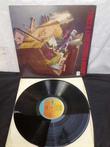 FREE - FREE 'N EASY ROUGH 'N READY VINYL/ RECORD/LP MADE BY ISLAND RECORDS PRINTED IN LONDON IN 1976