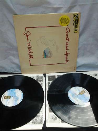 JONI MICHELL , THE HISSING OF SUMMER LAWNSLP/VINYL/RECORD  IN 1975