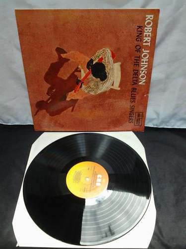 ROBERT JOHNSON, KING OF THE DELTA BLUES SINGER...... VINYL/ RECORD/LP  ENGLAND PRESS