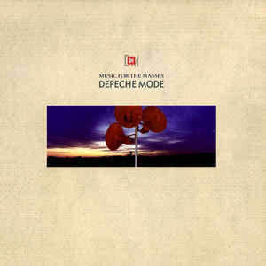 DEPECHE MODE Music for the masses MUT2008 LP excellent Cover good
