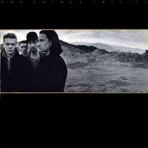 U2 LP - THE JOSHUA TREE - ILPC 66 - Comes with Lyrics - Good Condition