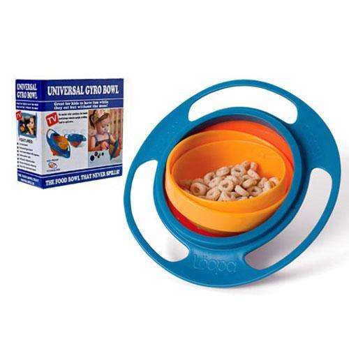 3 x Kiddies Non-Spill Feeding Bowl