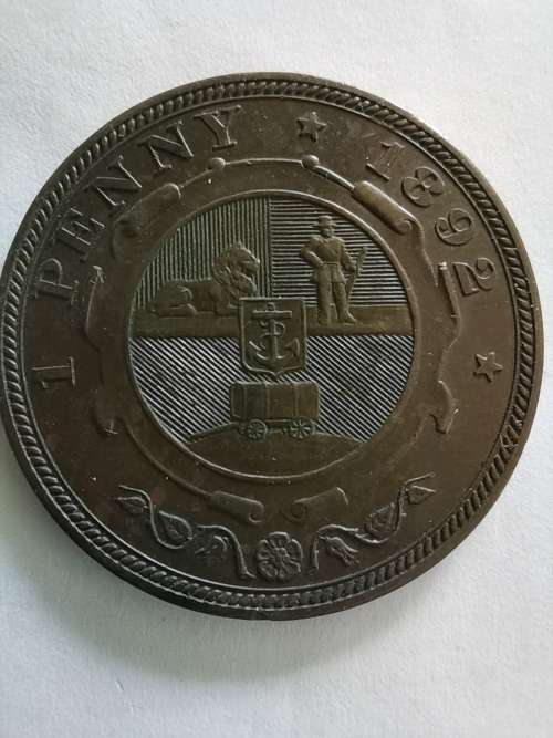 Crazy R1 Start! 1892 Penny - High Grade